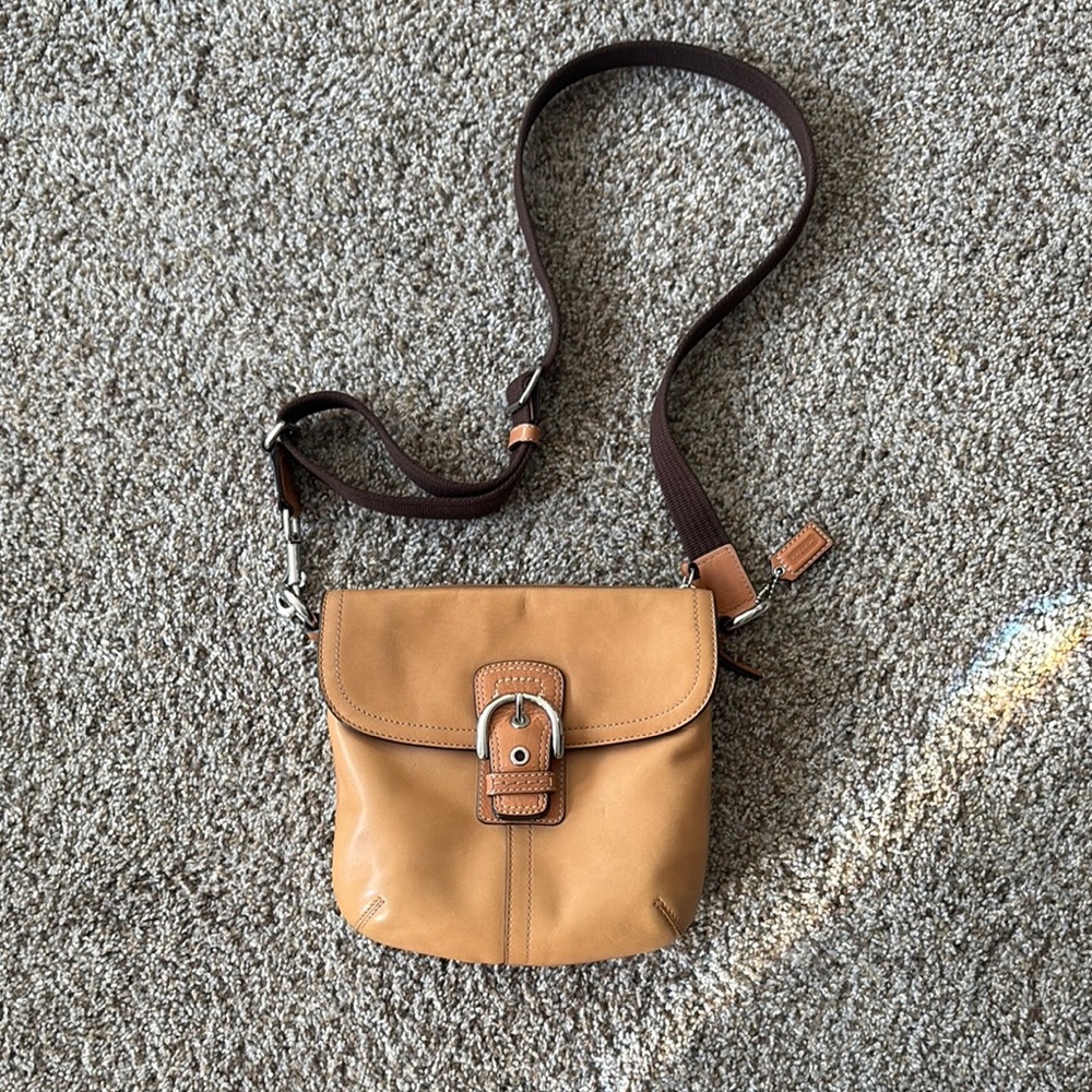 Coach Tan Crossbody Bag